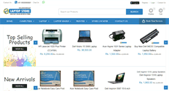 Desktop Screenshot of laptopstoreindia.com