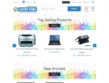 Tablet Screenshot of laptopstoreindia.com